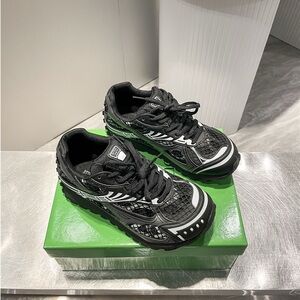 Black Men Bottega Orbits Sneakers